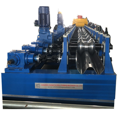 SGS بزرگراه گارد ریل دو موجی یا W Beam Roll Forming Rail 12m/min