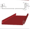 دستگاه شکل دهی ورق سقفی درز ایستاده 1.75 اینچی SnapLock برای ایالات متحده آمریکا