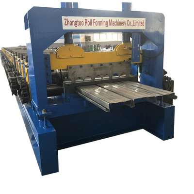 سرعت بالا Dovetail شکل کف فولاد Decking رول شکل گیری ماشین