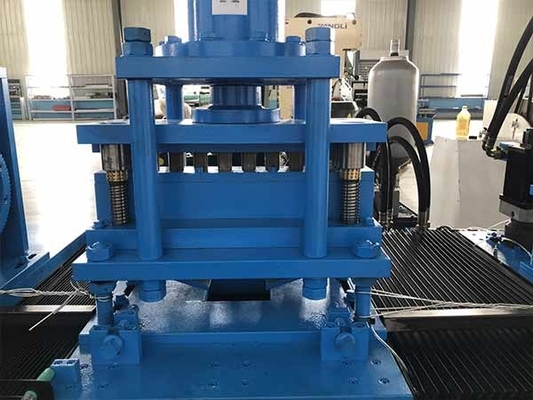 دستگاه شکل گیری رول کانال استرت خورشیدی Stent U Bracket Solar Panel Mounting Structure Making Machine