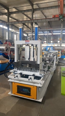 ماشین اصلاح خودکار اندازه C Purlin Roll Forming Machine با 20 ایستگاه