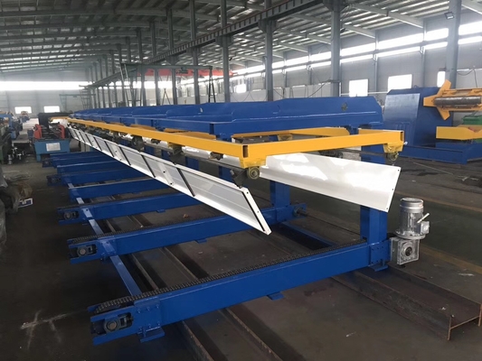 6m/8m/10m/12m طول خط برش فلز ماشین خودکار استاکر برای حمل و نقل انبار
