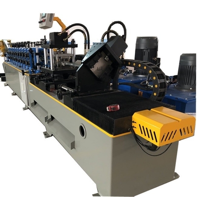 ماشین شکل گیری رول پروفایل فلزی U با سوراخ های رولینگ