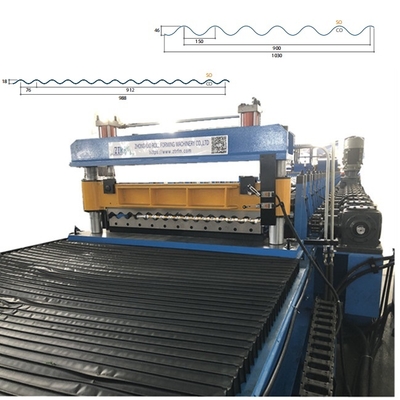 ماشین ساخت ورق های نال دار سقف فلزی
