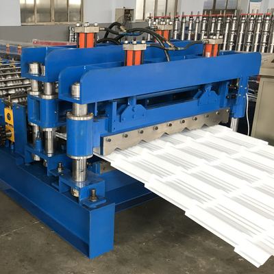 مصالح ساختمانی 800 آلومینیوم سقف دستگاه کاشی جلزنج ماشین ورق قالب رول تشکیل ماشین