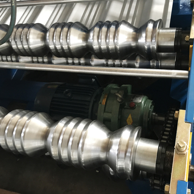 مصالح ساختمانی 800 آلومینیوم سقف دستگاه کاشی جلزنج ماشین ورق قالب رول تشکیل ماشین