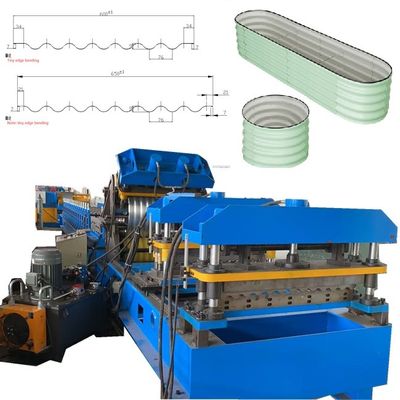 دستگاه شکل دادن پروفیل تخت های باغ بالا